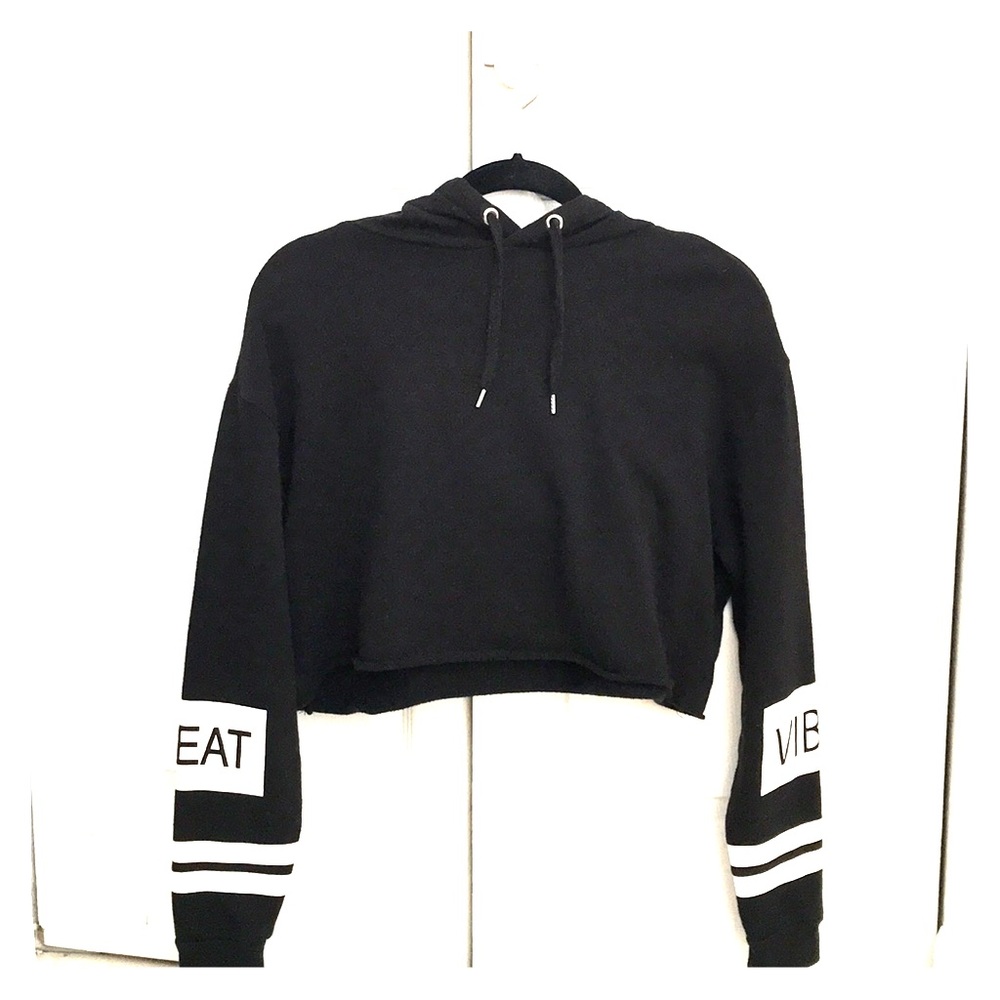 H&M cropped hoodie